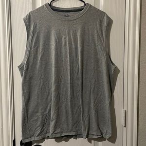 XL Fruit Of The Loom Gray Comfort Sleeveless Tank Top